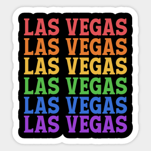 LAS VEGAS, HEAVEN ON WORLD Sticker